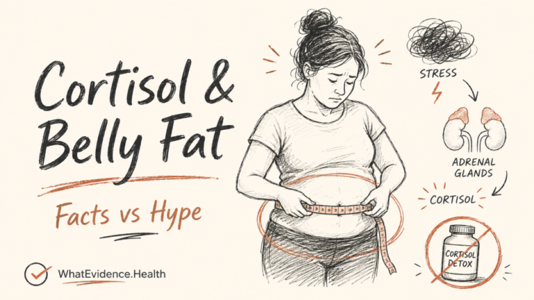 Cortisol detox claim evidence review