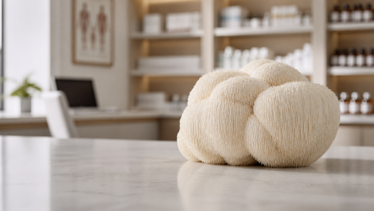 Lion's mane mushroom supplement evidence review