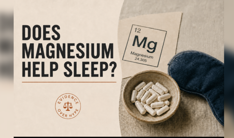 Magnesium supplement evidence review for sleep