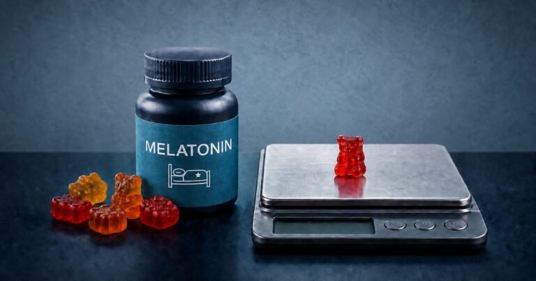 Melatonin gummies evidence review for children